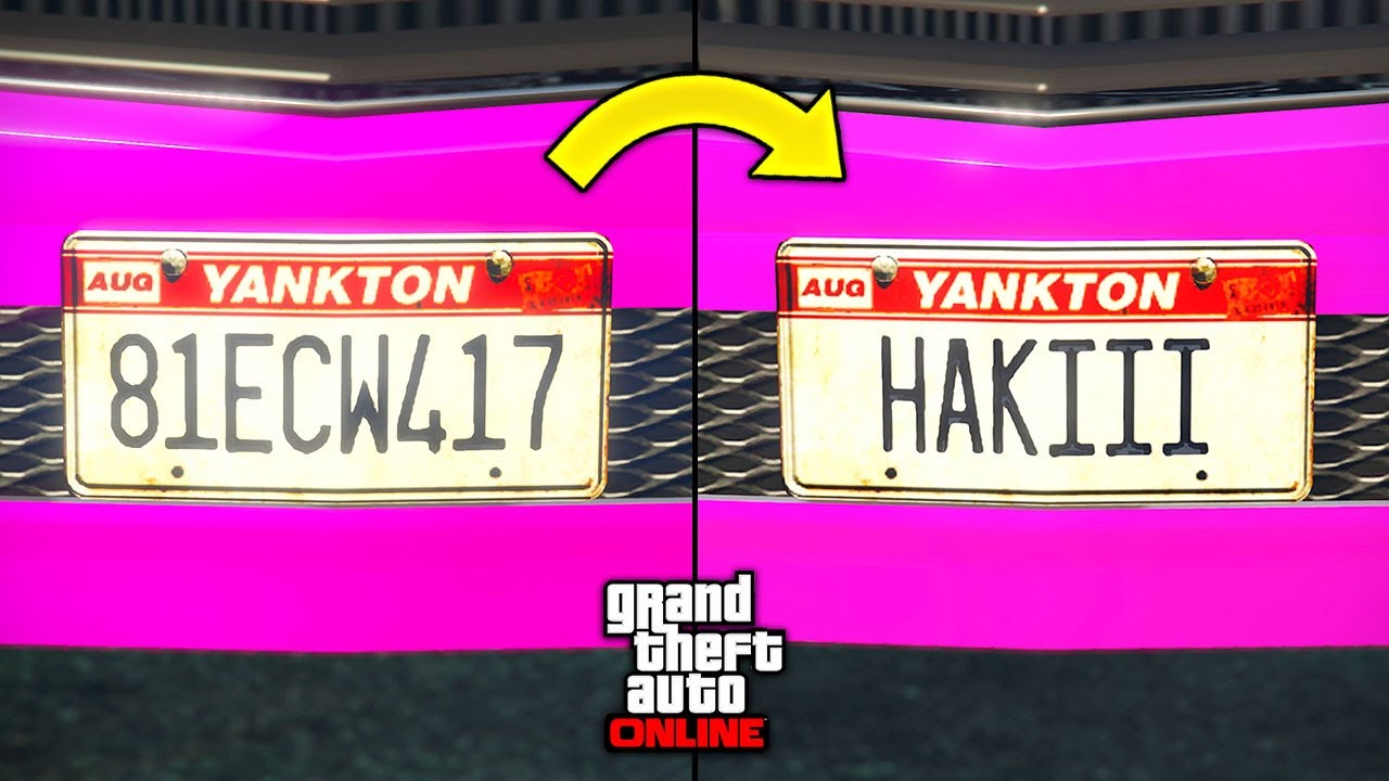 *NEW* GET CUSTOM LICENSE PLATES IN GTA 5 ONLINE! (Make Custom Plates 2023)