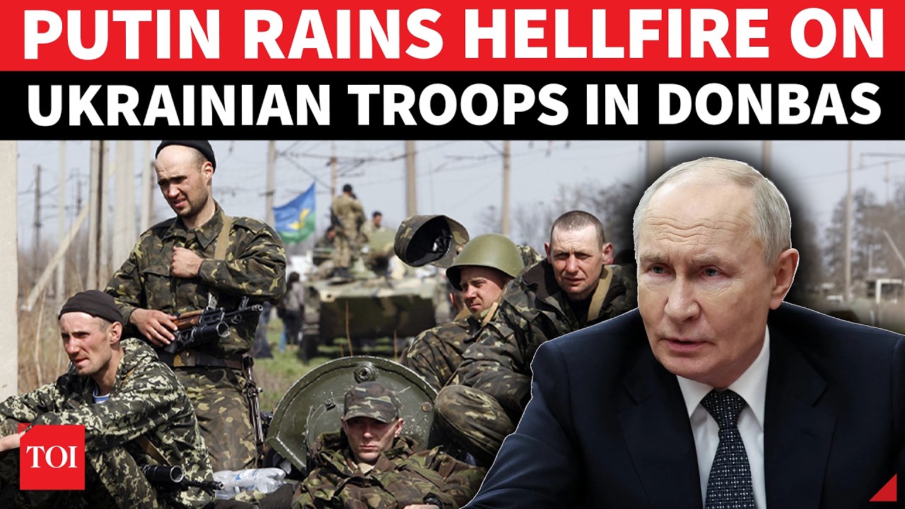 ON CAM: Putin&rsquo;s Aircraft AMBUSH Ukrainian Soldiers In Donetsk, Troop Rotation Turns Into Deadly Trap