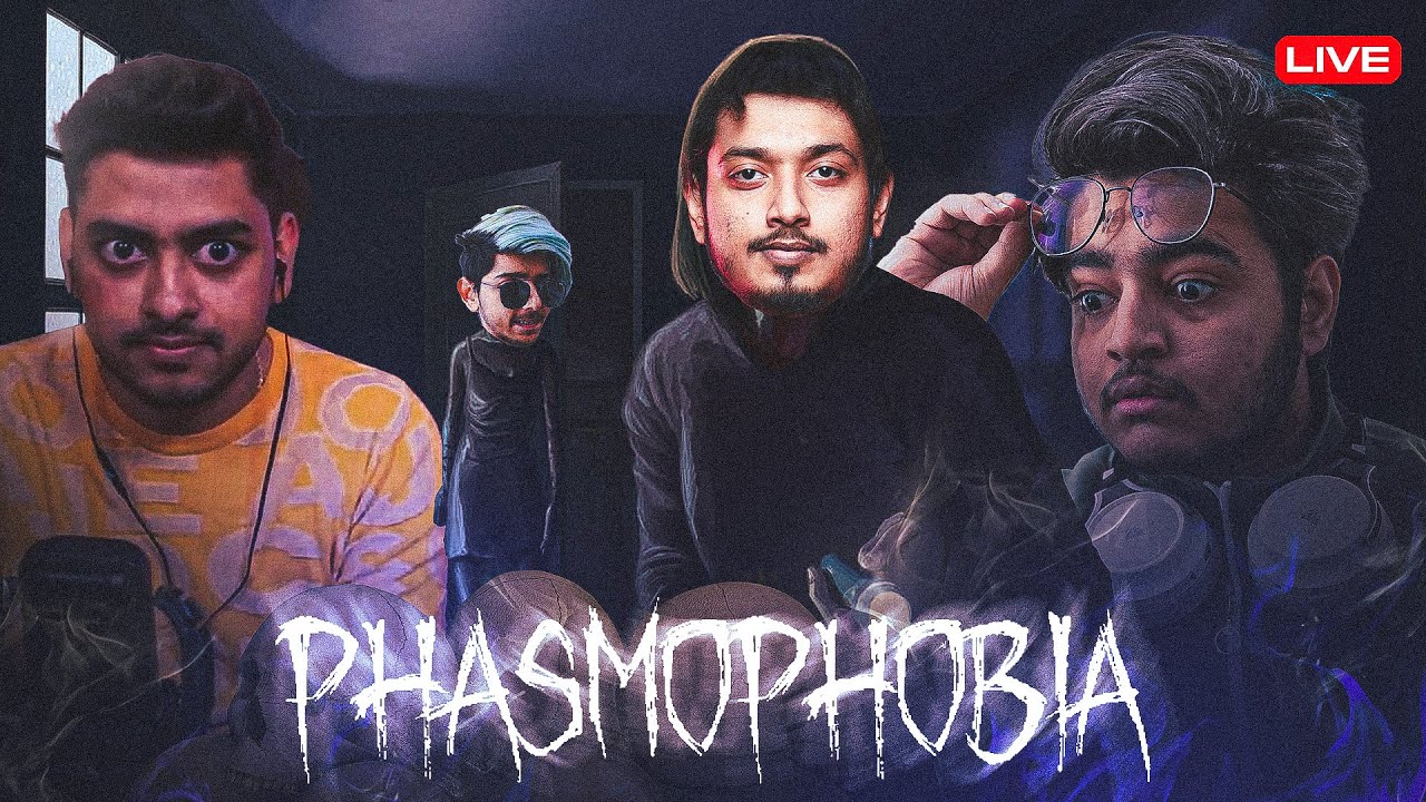 🔴PHASMOPHOBIA NIGHT IS BACK !! SHUBHO BIJOYA TO EVERYONE ❤️
