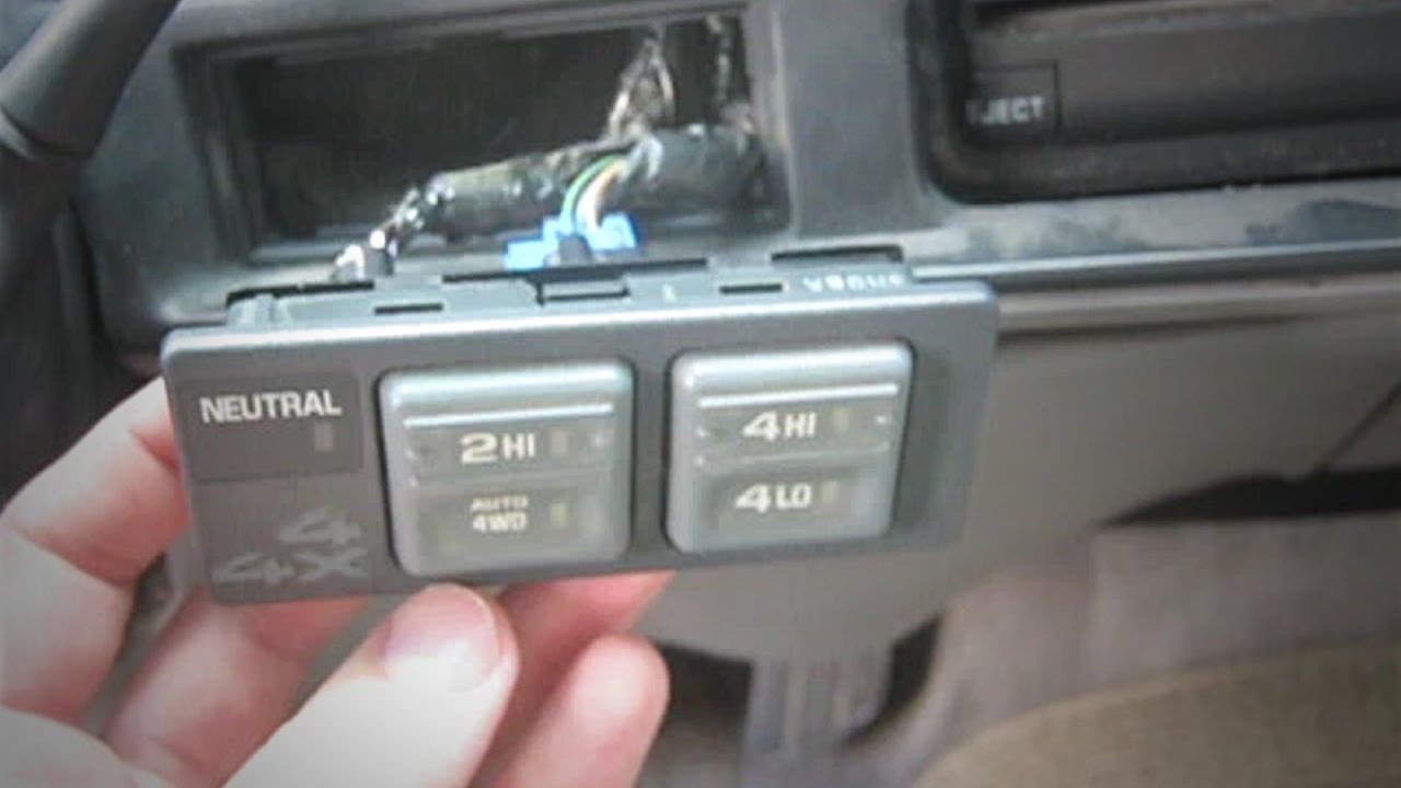 Ремонт 4WD Light Chevy Tahoe GMC Yukon 4x4 Switch 1992 - 1999