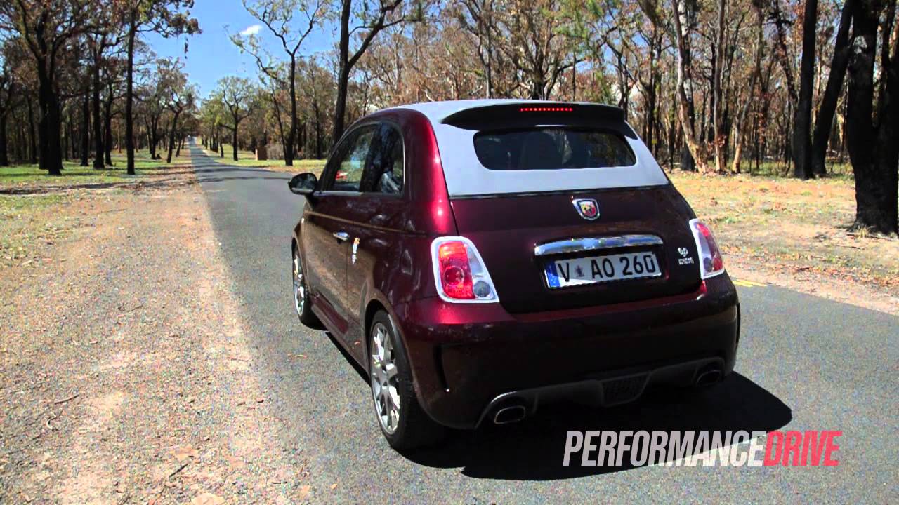 Abarth 695 Maserati engine sound and 0-100km/h