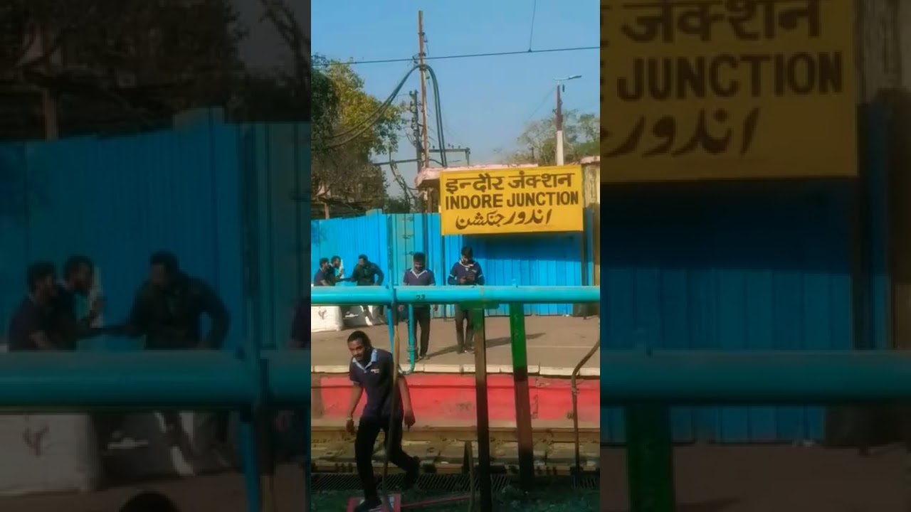 Indore railway station #shorts#indore  #india#railway #railwaystation