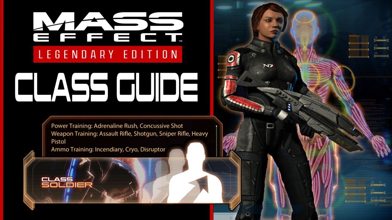 Mass Effect: Руководство по классам — СОЛДАТ