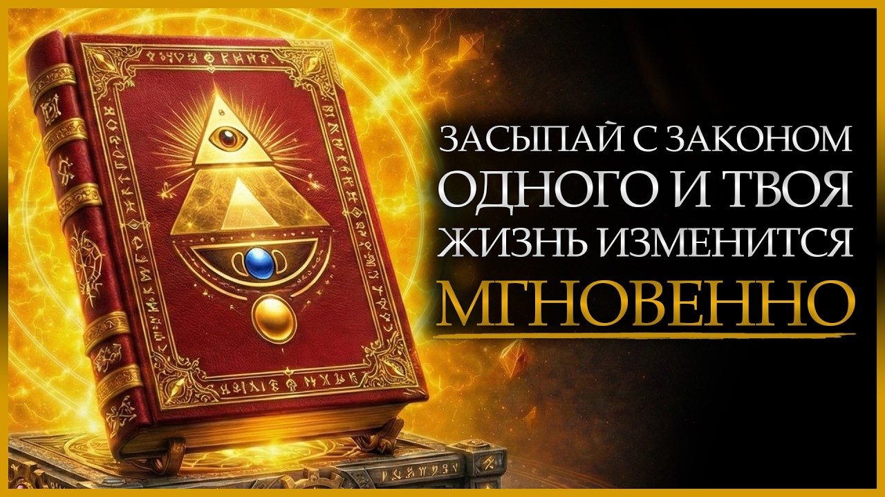 ЗАКОН ОДНОГО: Запретное Знание, Которое Наконец Разбудит Тебя (Полная Аудиокнига)