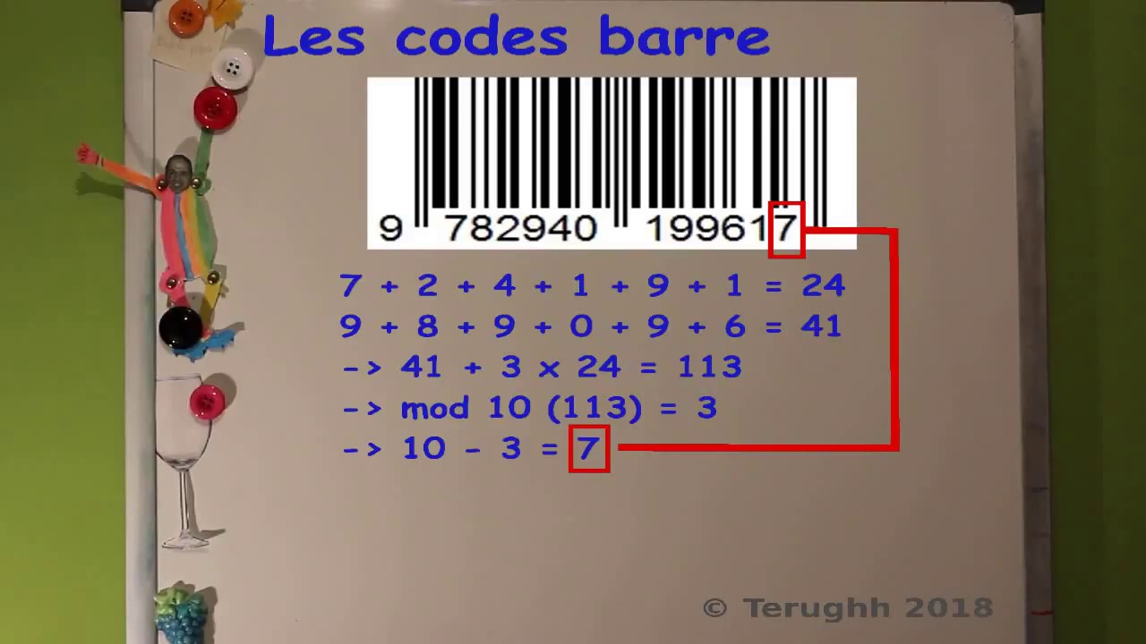 Les codes barre (02/2018)