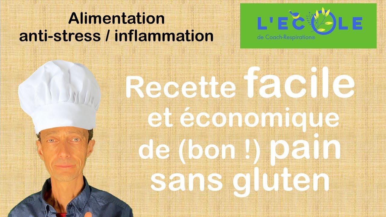 Recette facile et économique de pain sans gluten (et faible indice glycémique