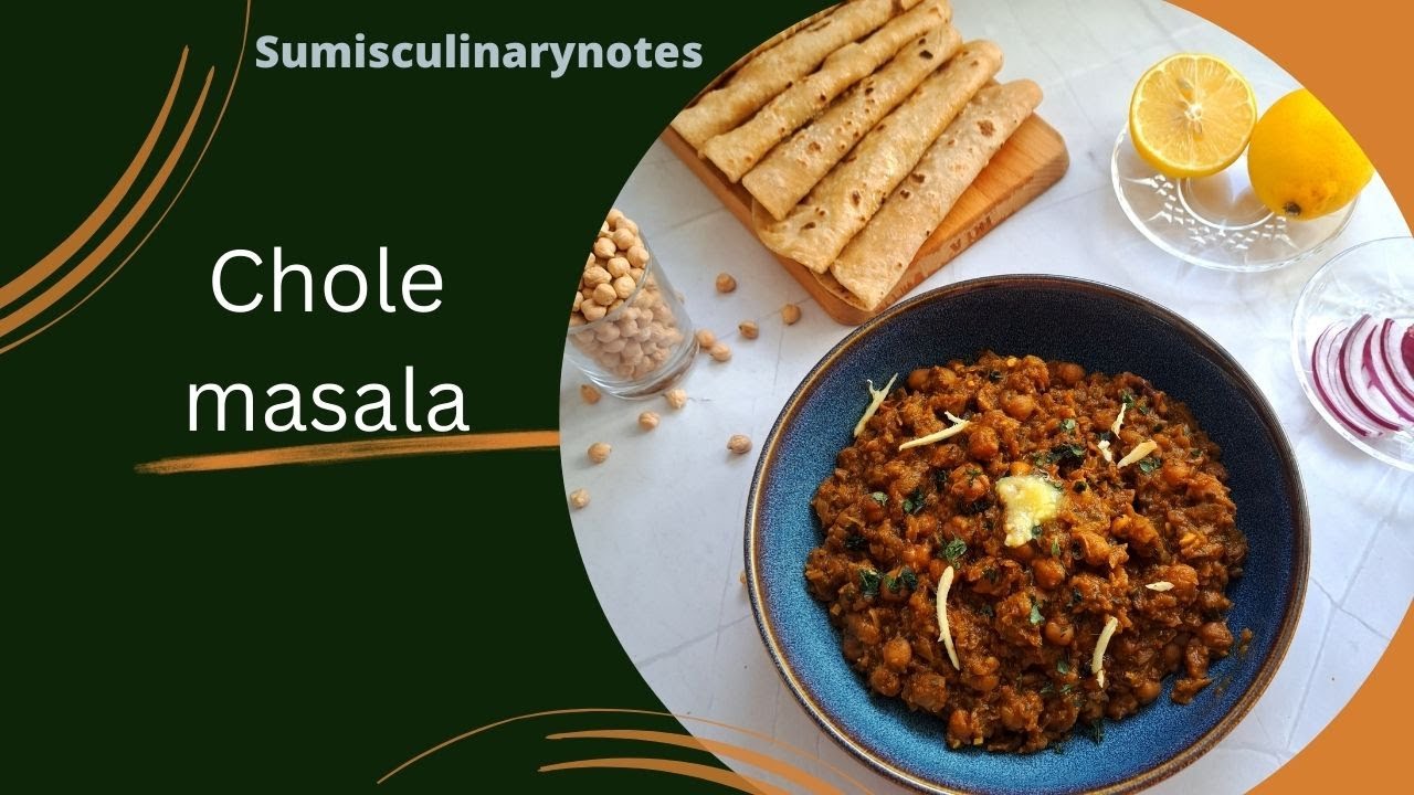 How to make Chole Masala | Chickpea Masala Recipe | Perfect Side Dish for Chapathi!
