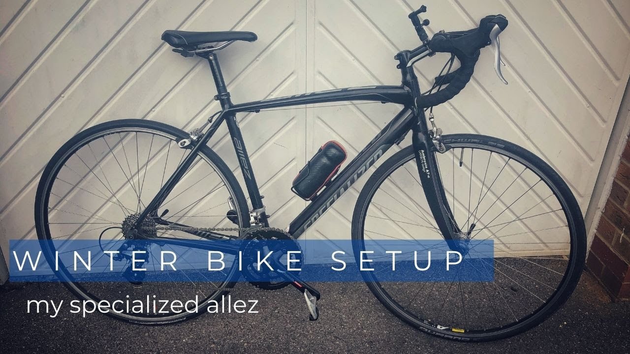 My Winter Bike Setup (Specialized Allez)
