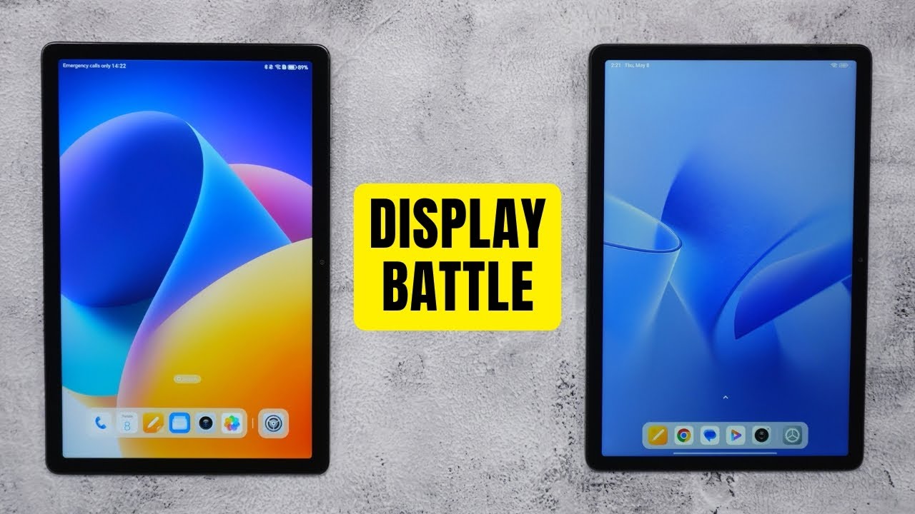 Honor Pad X8a vs Xiaomi Redmi Pad SE | Display BATTLE! (Brighter isn't Better)
