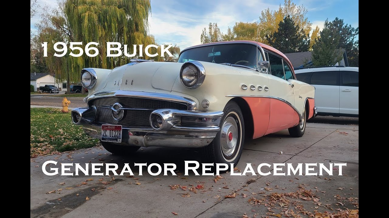 Replacing The Generator On Our 1956 Buick Century!