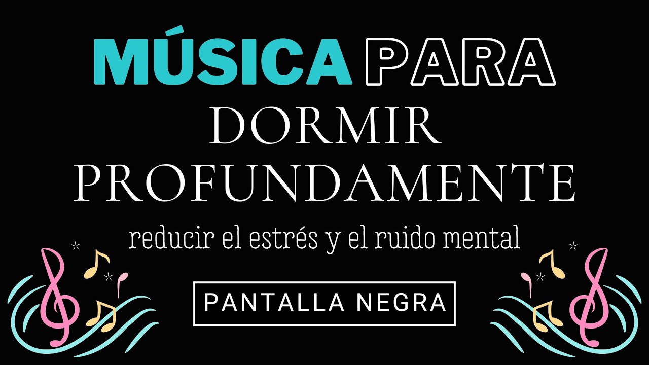Descanso Total en Oscuridad 🌌🎹 Música de Piano para Sueño Profundo 🖤🌙 Pantalla Negra SIN Anuncios 😴
