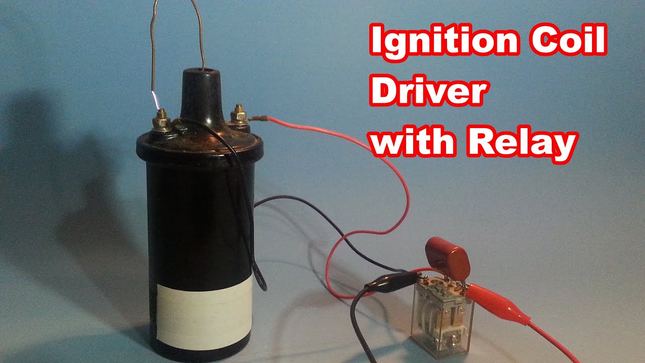 Easy High Voltage с катушкой зажигания и реле