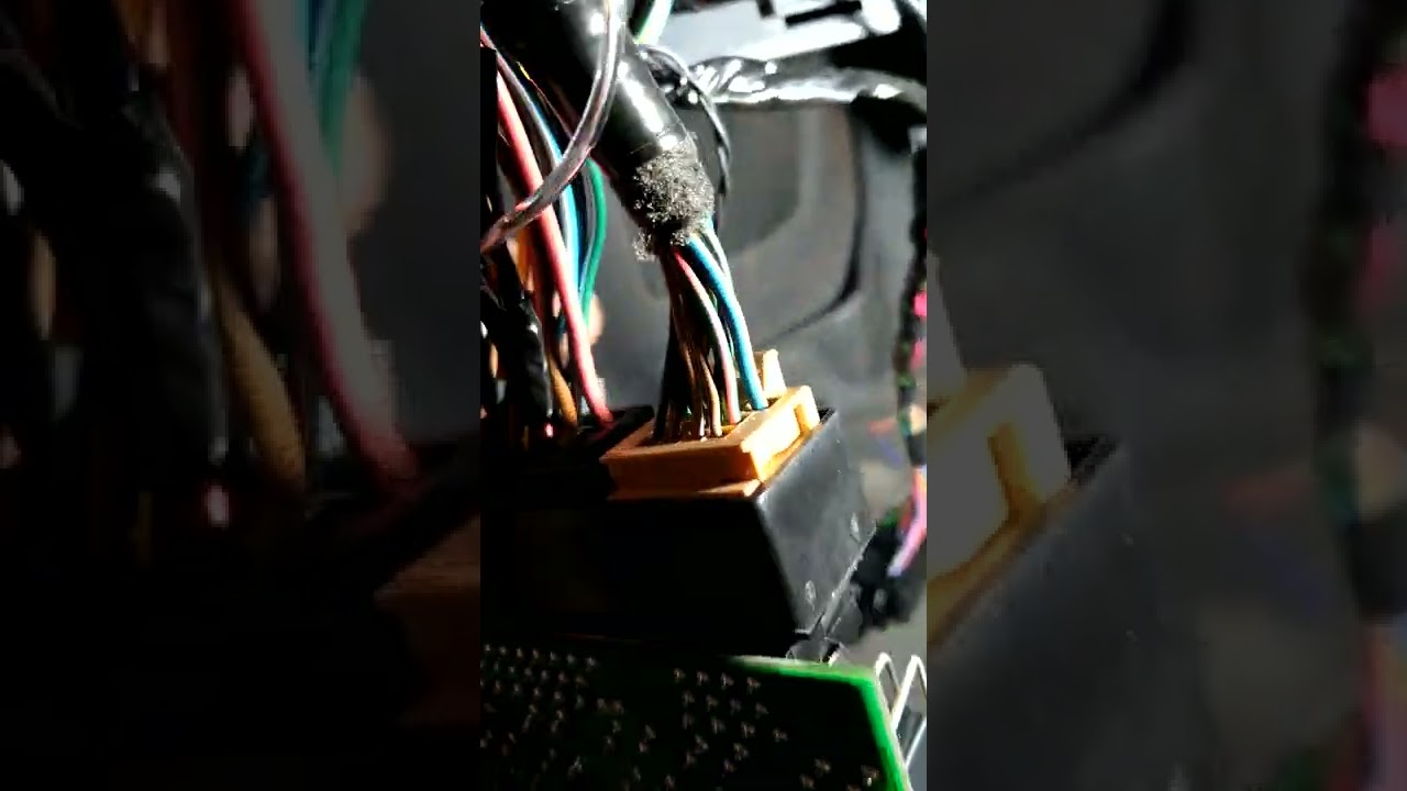 como instalar alarme na Parati , Gol G4 , Na central original