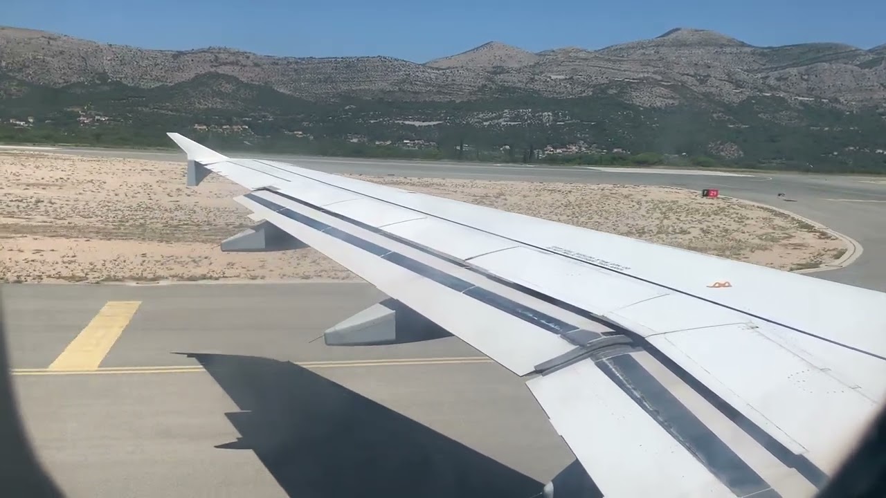 FULL FLIGHT: Croatia Airlines-Airbus a319-112-DBV-ZRH