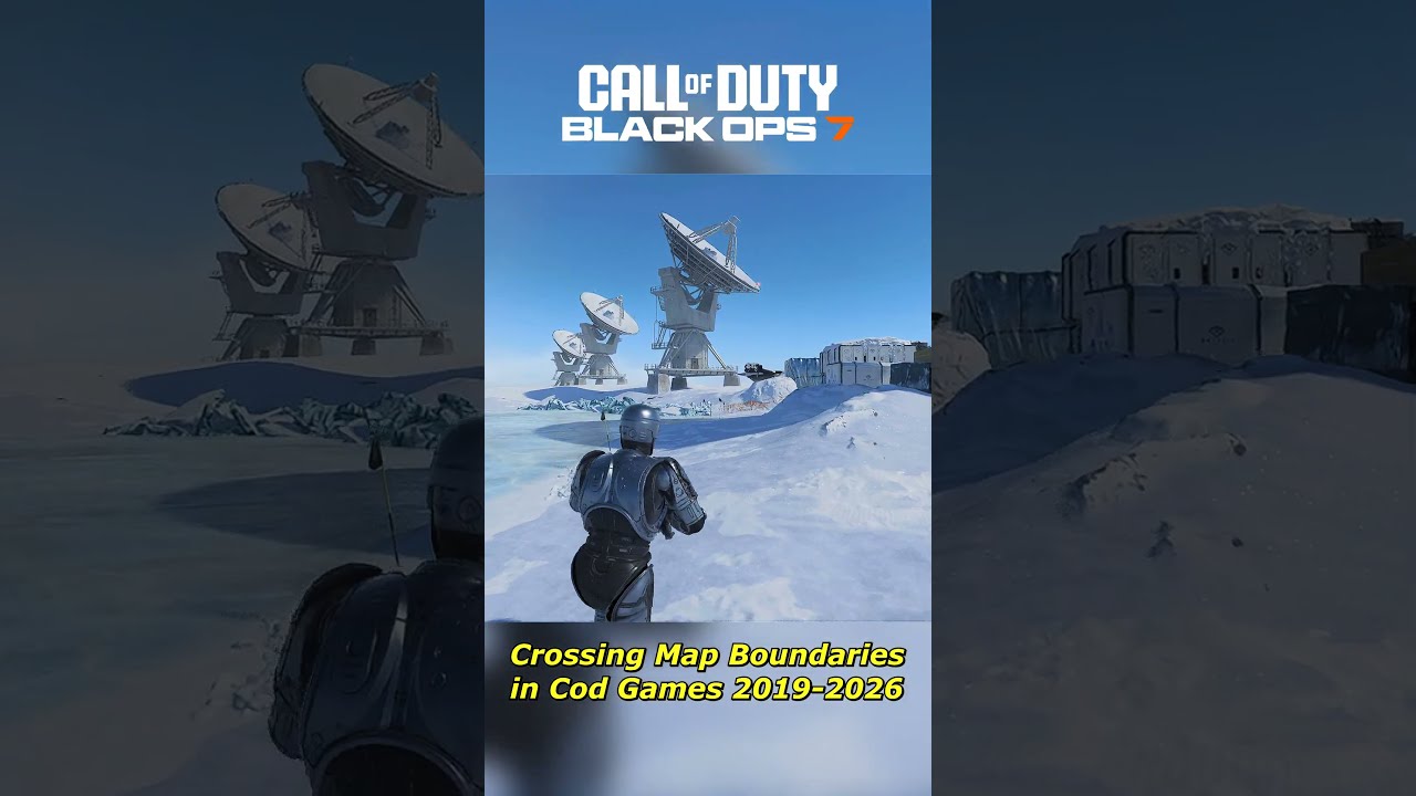 Crossing Map Borders in COD Games 2019-2026 #callofduty #modernwarfare4