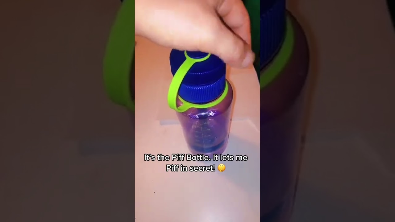 The PIFF BOTTLE SECRET WATER PUFF BOTTLE FOR THE ZA! #shorts