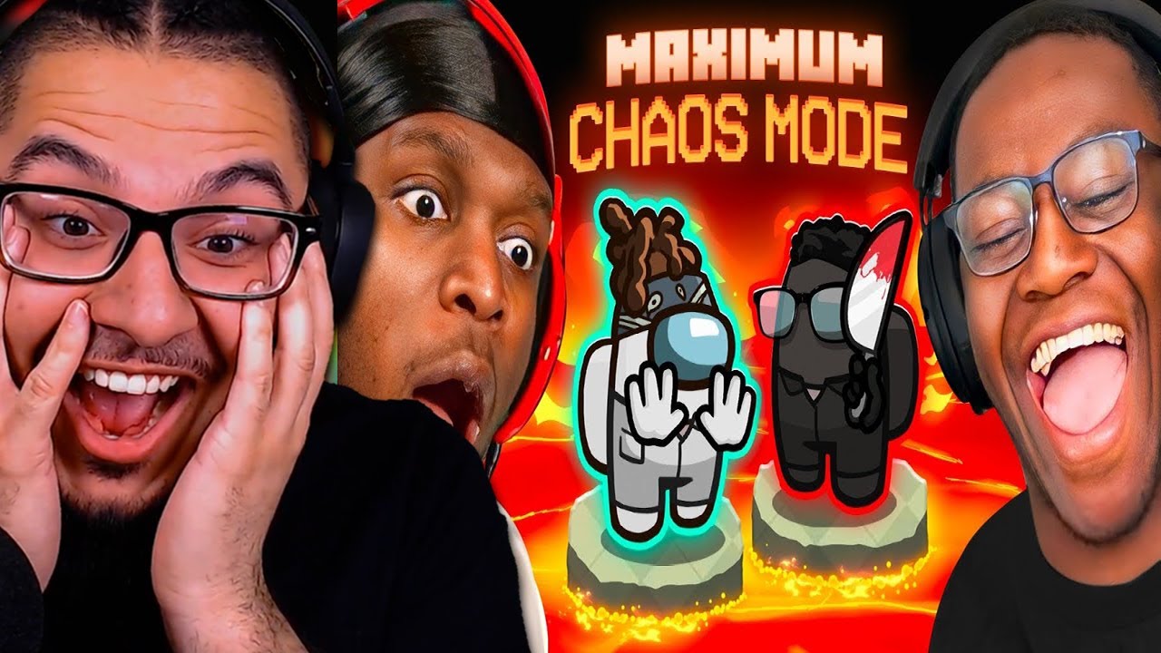 SIDEMEN AMONG US CHAOS MODE: OLATUNJI EDITION | MoreSidemen | REACTION