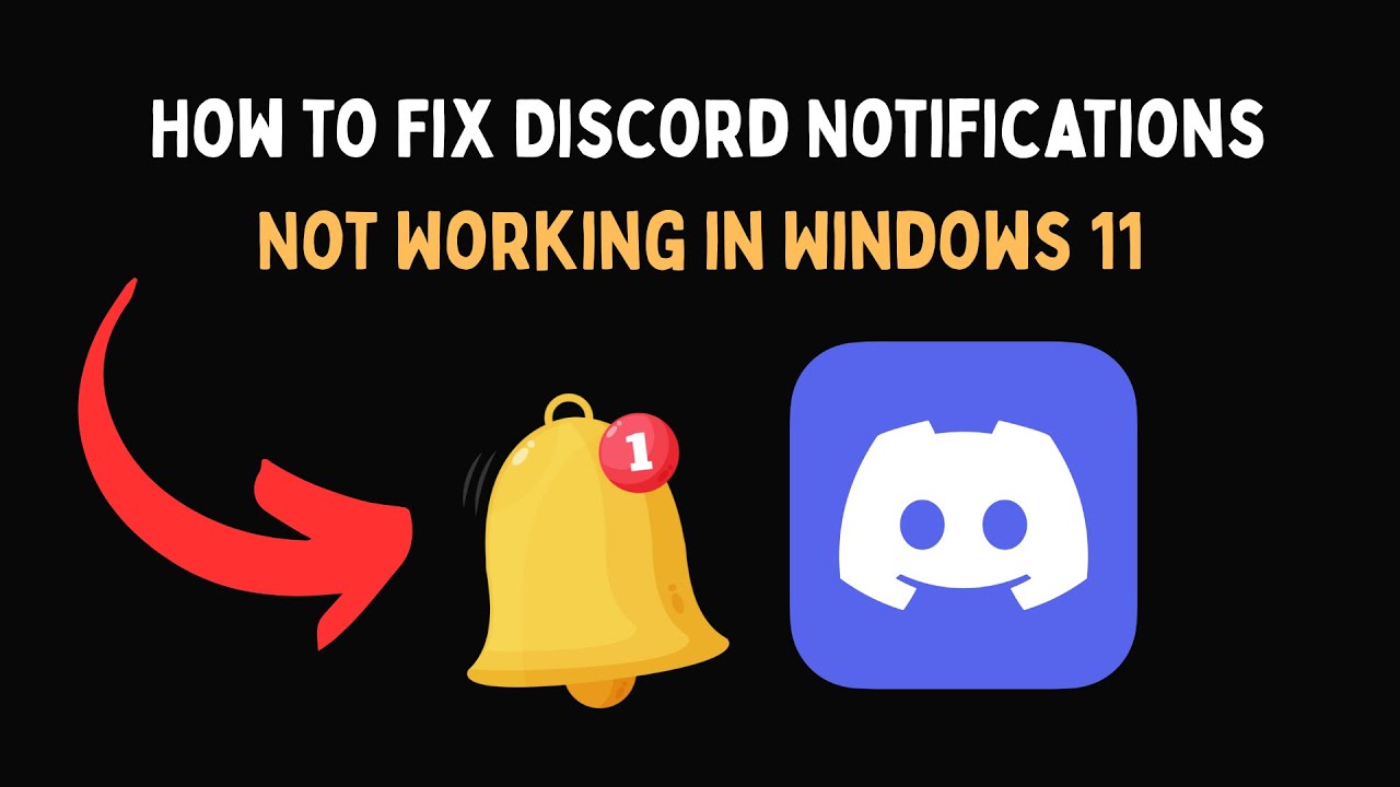 Как исправить неработающие уведомления Discord в Windows 11