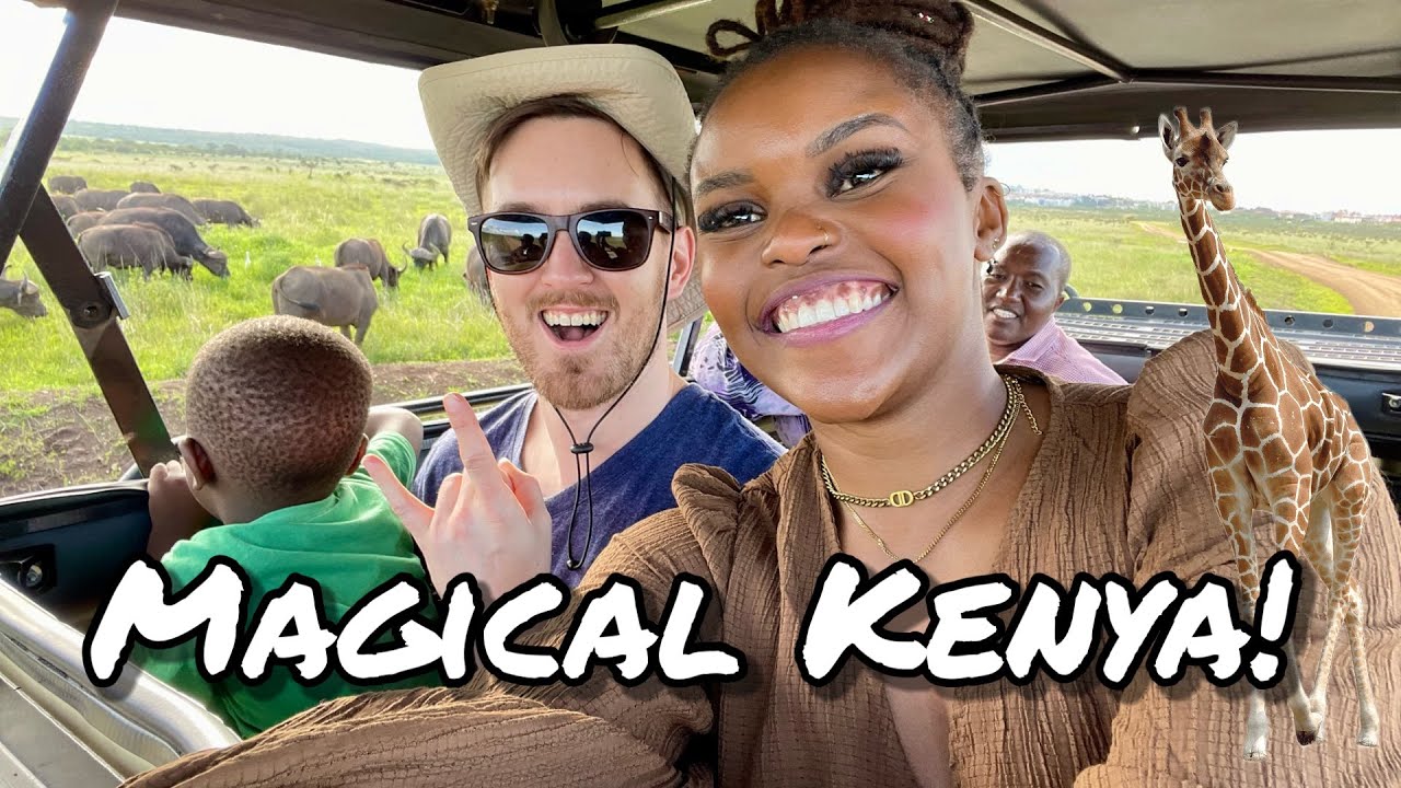 Our First SAFARI Adventure in Kenya Africa! The reason everyone wants to visit Kenya! 🇰🇪🇺🇸