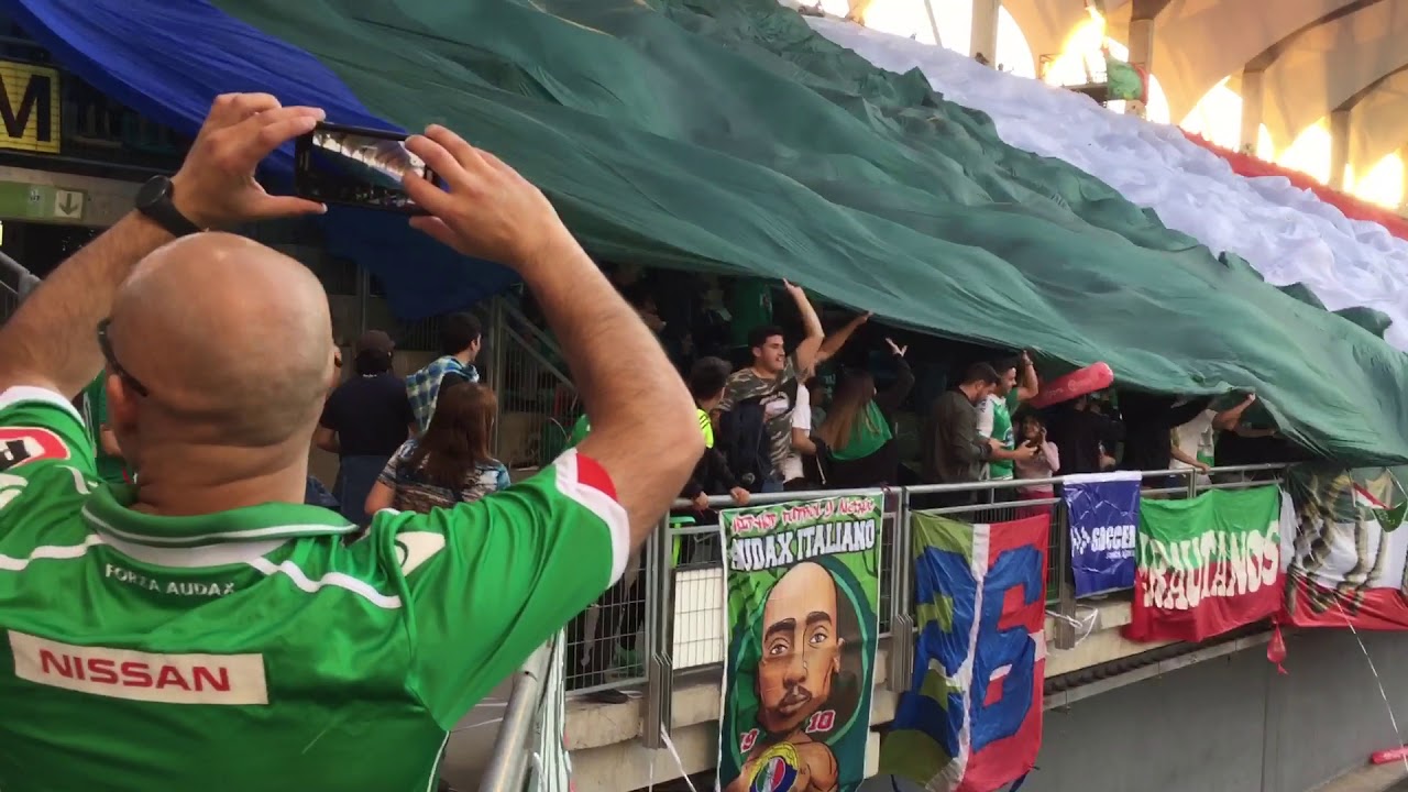 Salida Audax Italiano Final Copa Chile