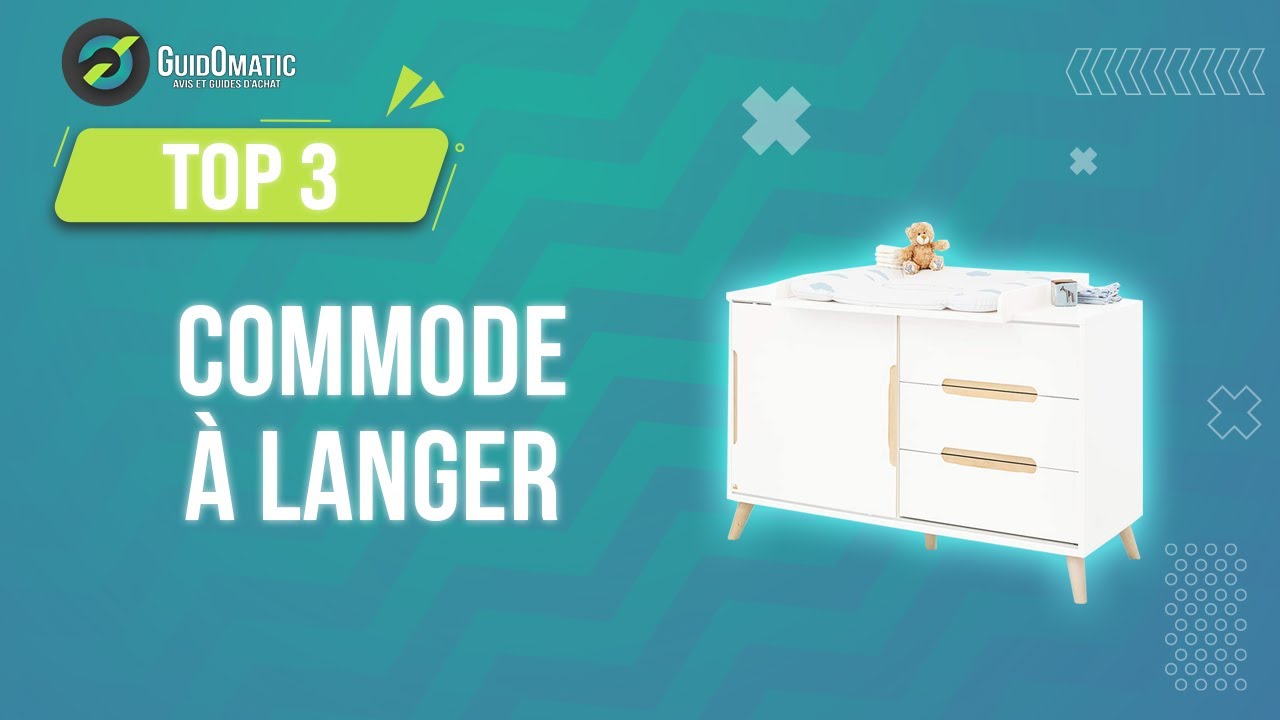 ⭐️ MEILLEURE COMMODE A LANGER (2023) - Comparatif & Guide d'achat