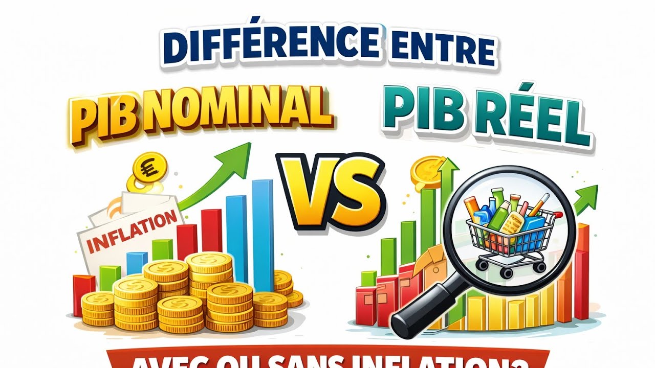 PIB Nominal vs PIB Réel | La Différence Que Vous Devez Connaître