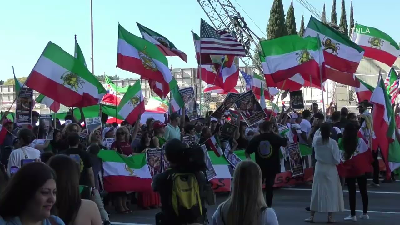 Los Angles (Westwood): Large Iran Demonstration 