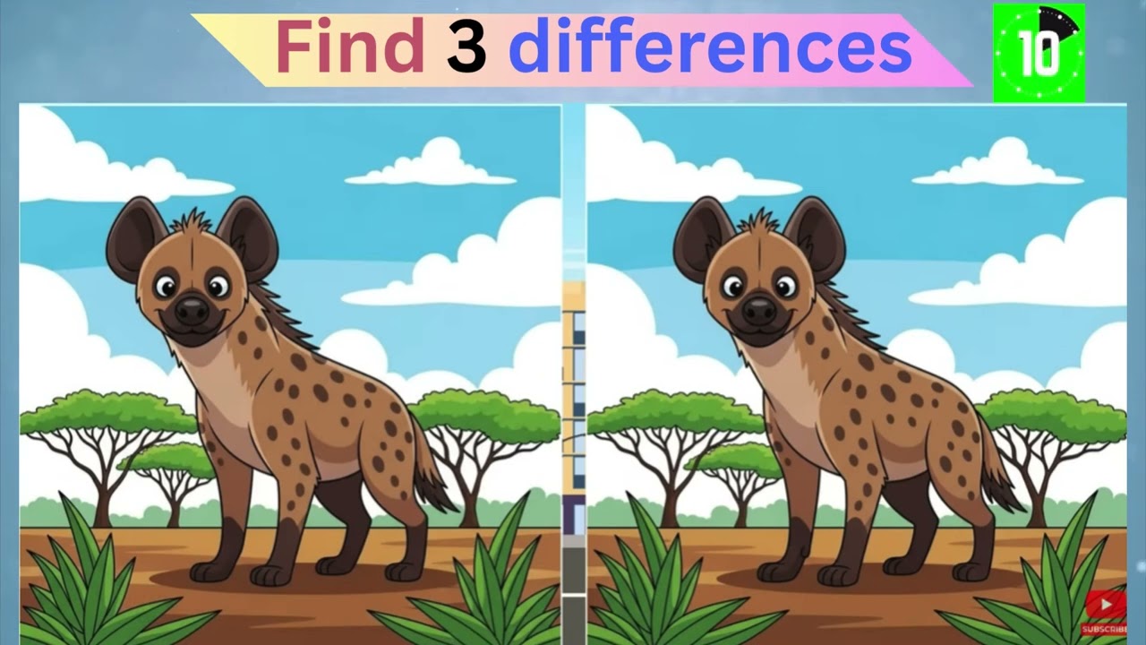 Find 3 differences | How sharp your mind | Test your brain