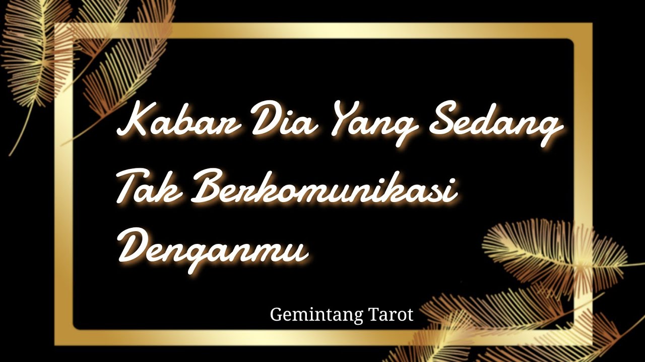 Kabar dia yang saat ini sedang tidak berkomunikasi denganmu 🌛♥️🧗 | CHARMS & PENDULUM ~timeless~
