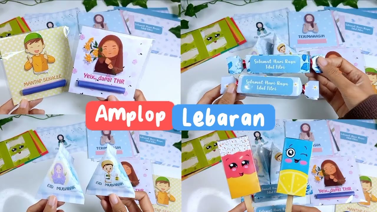 Amplop Lebaran Viral Kekinian || Amplop THR Idul Fitri Unik 2023