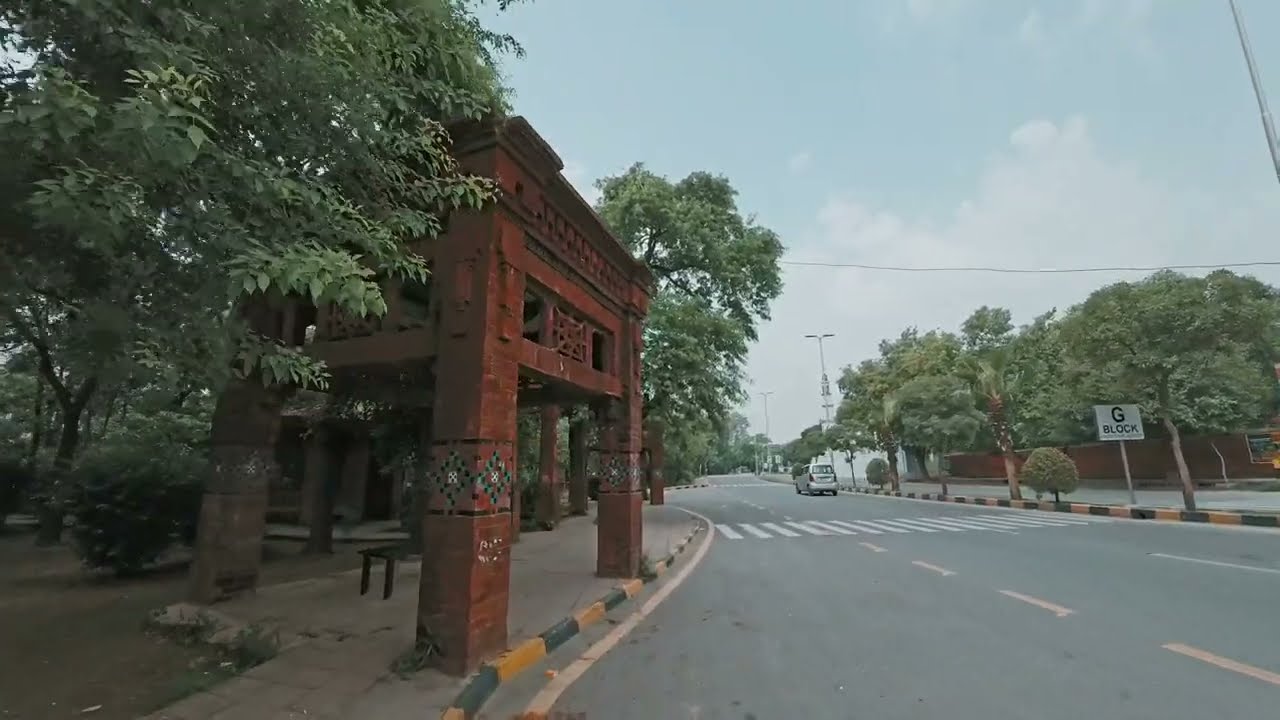 [4K] Model Town Lahore Virtual Tour Part 1
