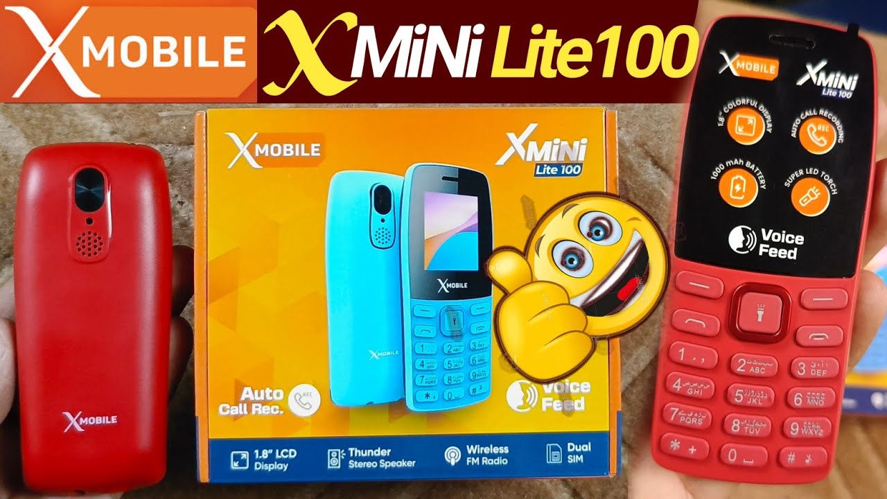 X Mobile phone Unboxing Video / Best Xmobile Xmini Lite100 #xmobile