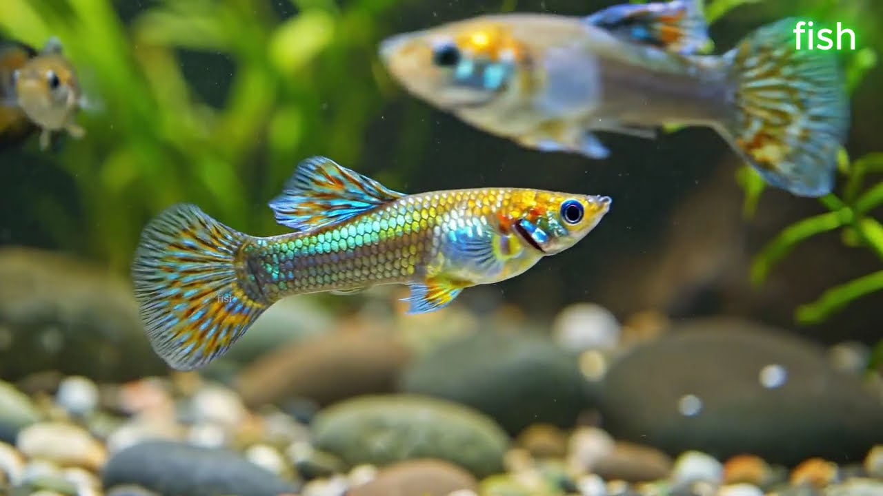 HAPPY NEW YEAR 2026 Golden Arowana Swimming in a Luxury Aquascape 4K Relaxing Aquarium 15