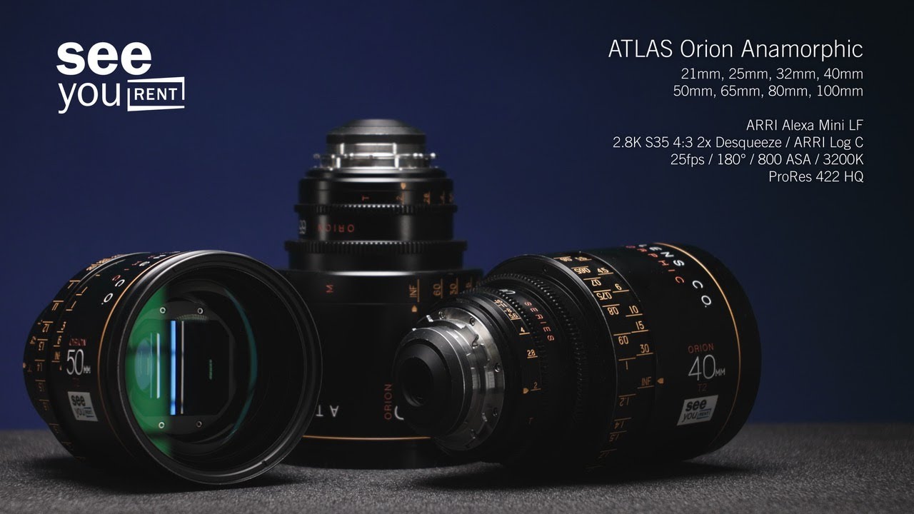 ATLAS Orion 2x Anamorphic Lens Test 4K ARRI Alexa Mini LF #LensMap