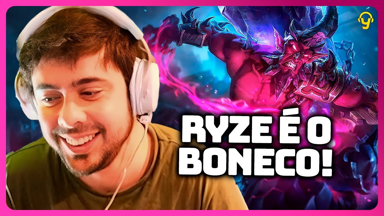 RYZE É UM BONECO MUITO LEGAL | Lives do Yoda