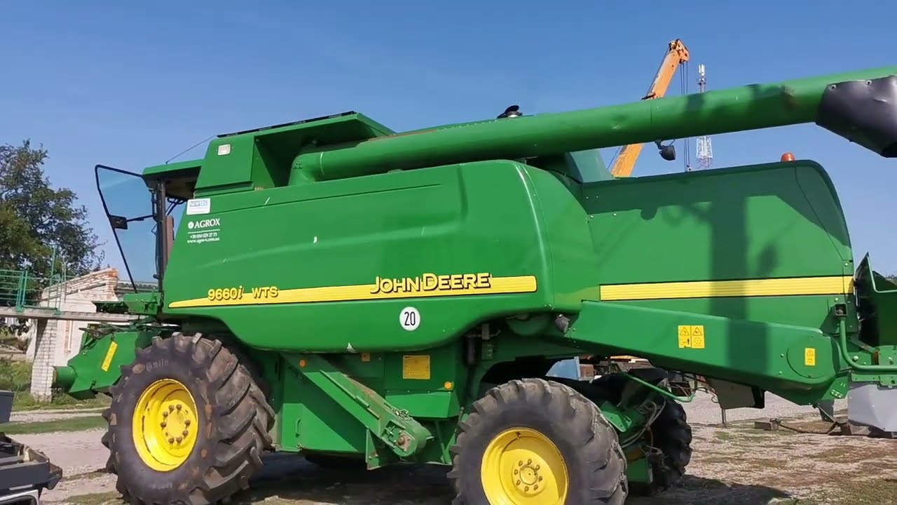 Доставили клієнту комбайн John Deere 9660i WTS (Кіровоградська обл.)