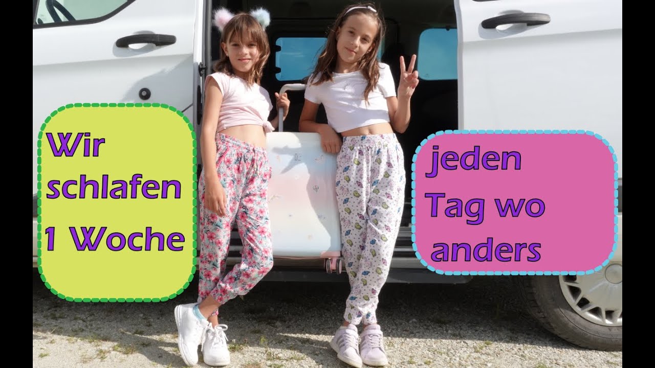 1 Woche jeden Tag ein anderer Schlafplatz | VaLivi