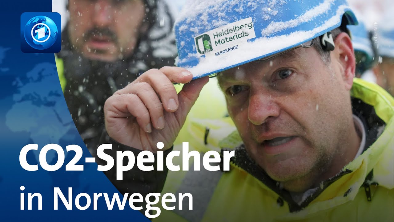 CO2-Speichertechnologie: Habeck besucht Werk in Norwegen
