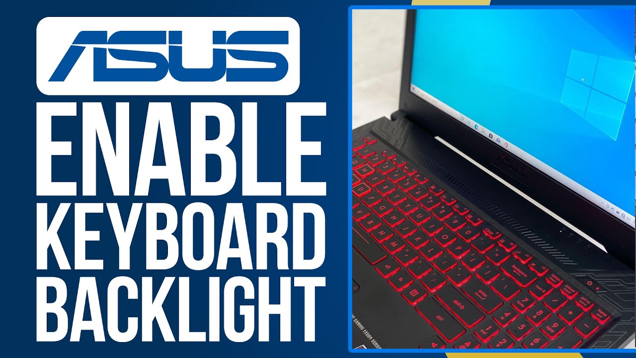 Как включить подсветку клавиатуры на ноутбуке Asus! (Включить подсветку клавиатуры)