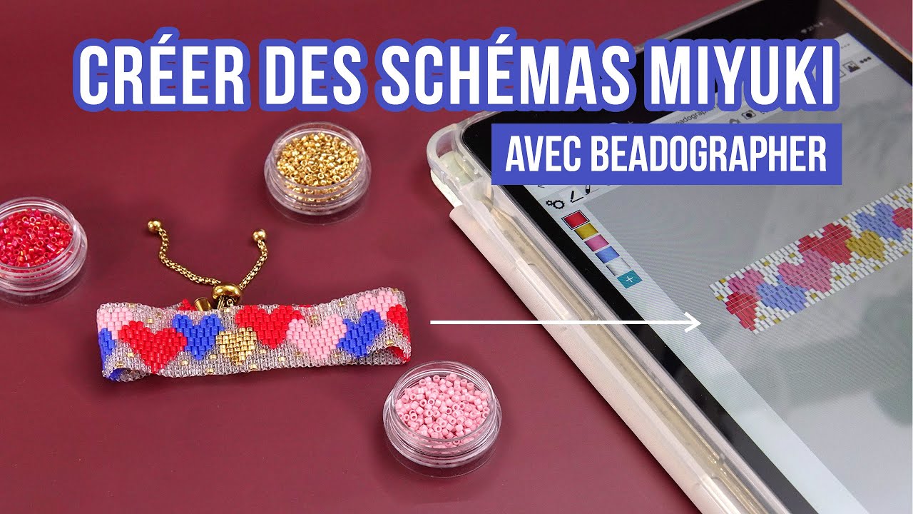 Créer des schémas en perles Miyuki avec Beadographer - Logiciel pour  diagrammes tissage de perles