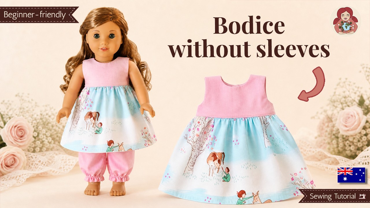 How to | Doll Dress for 18