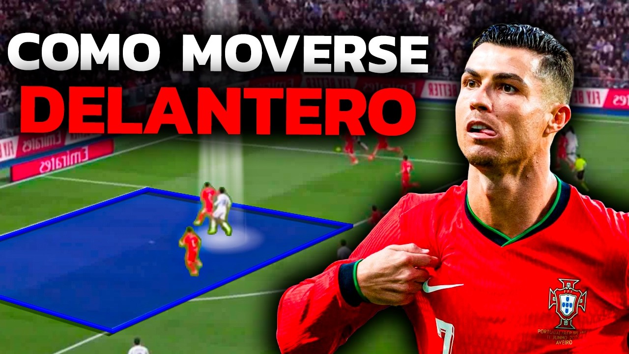 MOVIMIENTOS CLAVES DE UN DELANTERO CENTRO en FUTBOL