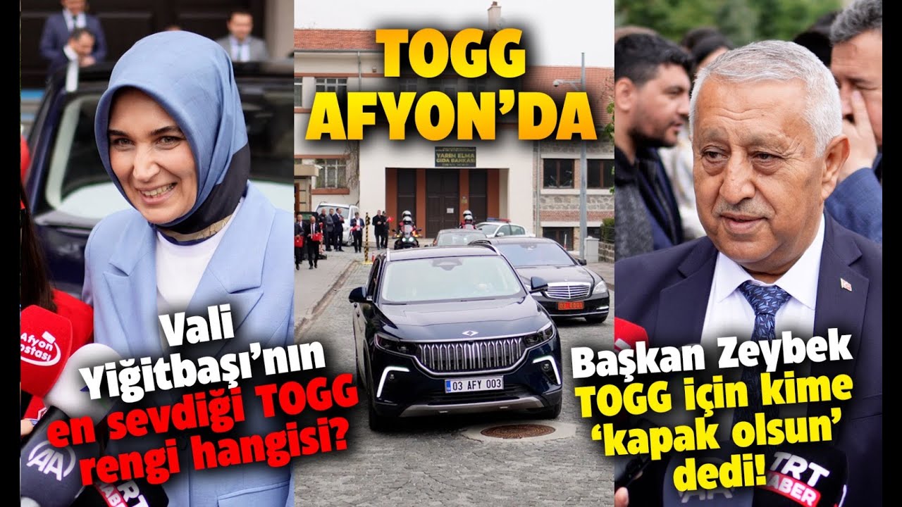 Vali Yiğitbaşı'nın en sevdiği Togg rengi hangisi? Başkan Zeybek Togg için kime 'kapak olsun' dedi?