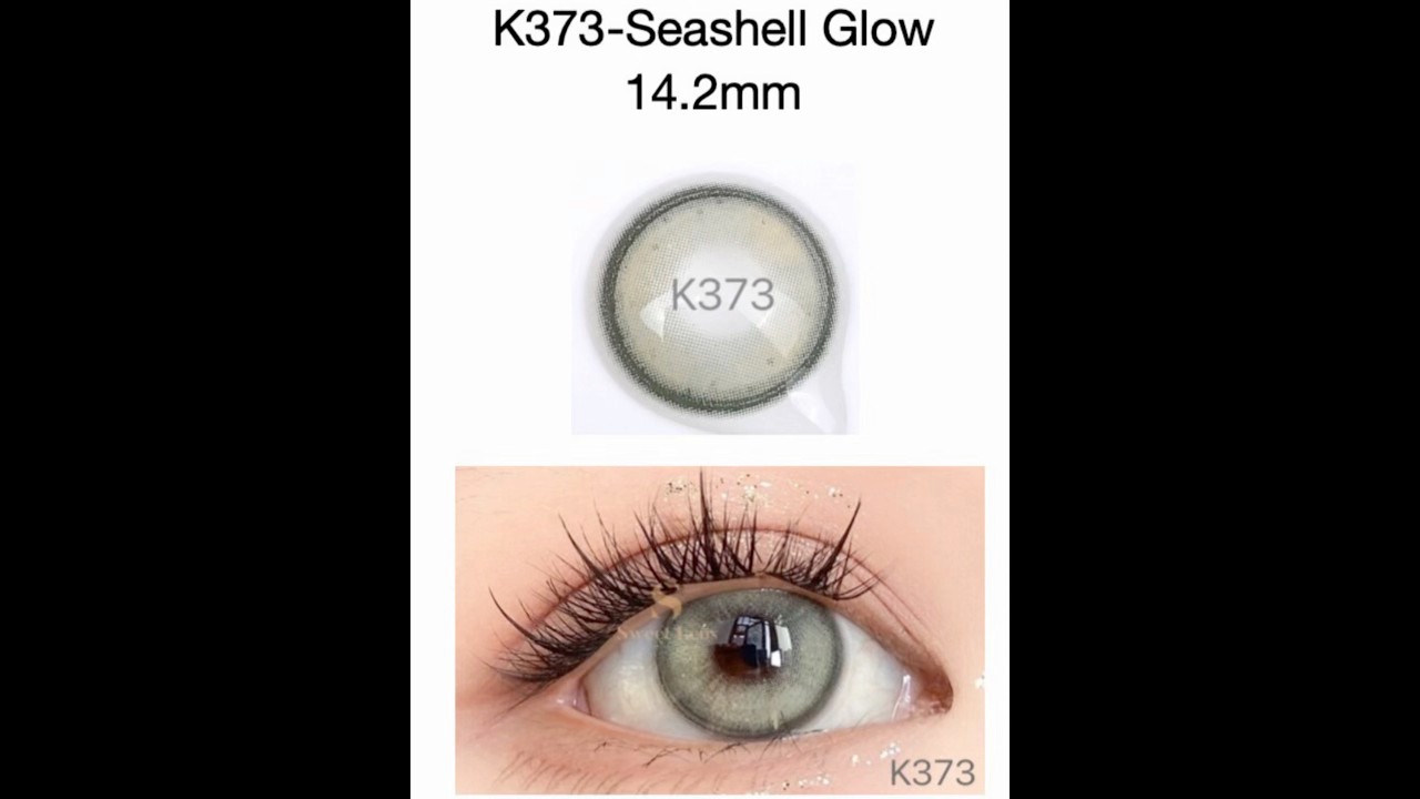 K373-Seashell Glow green lenses&nbsp;#softlens&nbsp;#beauty&nbsp;#coloredlenses&nbsp;#eyelenses&nbsp;#contactlenses&nbsp;#makeup