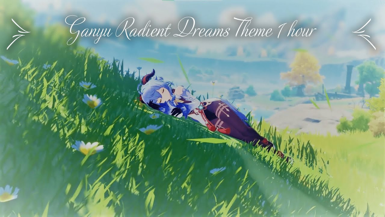 Ganyu Radient Dreams Theme [1 Hour Music] | Genshin Impact