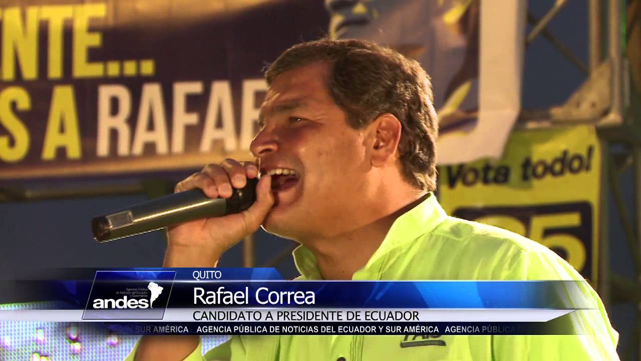 Cierre de campa&ntilde;a de Alianza Pais