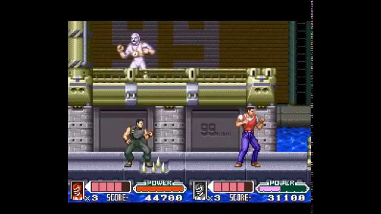 Mighty Morphin Power Rangers: The Movie 2 player SNES game 60fps