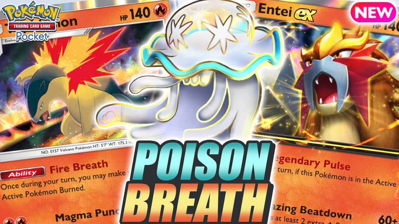 The Most TOXIC ENTEI & TYPHLOSION Deck in Pokemon TCG Pocket