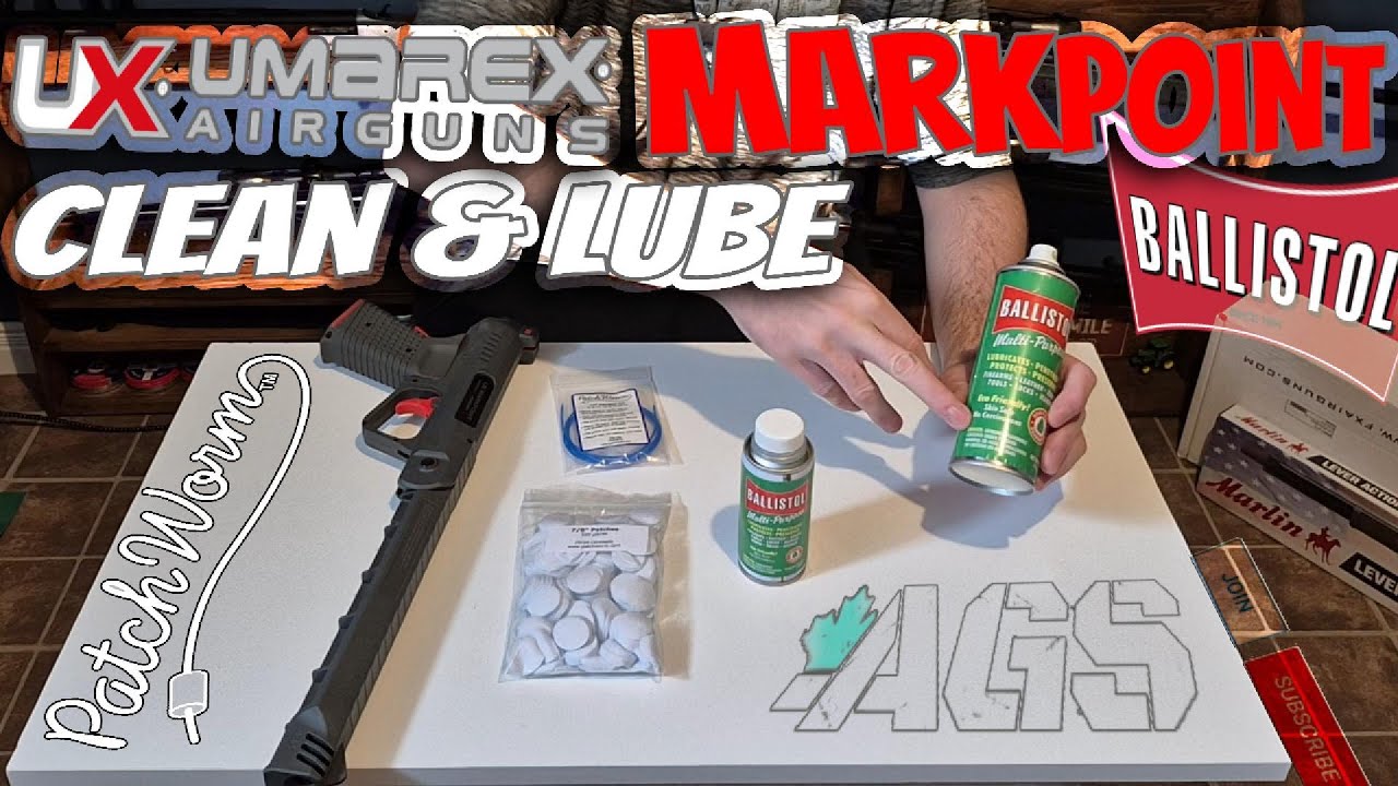 Safe Barrel Cleaning: PatchWorm Kit & Ballistol - Umarex MarkPoint .177cal [@AirgunSourceCanada]