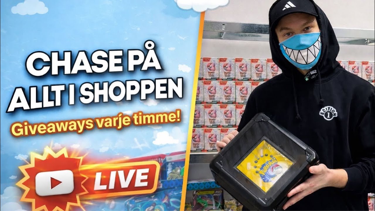 GIVEAWAYS VARJE TIMME🔥 - WWW.CARDVALLEY.SE